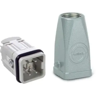 Beliebt Steckverbinder-Set, Größe H-A 3, 4-polig + PE , IP65, 75009614