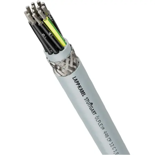 Abverkauf PUR Steuerleitung ÖLFLEX 440 CP 18 G 1,0 mm², geschirmt, grau, 0012932