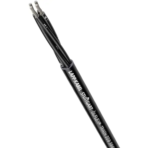 Abverkauf Polymer-Compound Bahnkabel ÖLFLEX TRAIN 350 300V 24 x 1,0 mm², ungeschirmt, schwarz, 15350006